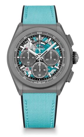Replica Zenith Watch Defy 21 Ultra Colour Turquoise 97.9001.9004-8/80.R955.T3/P